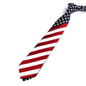 Men’s Classic Paisley Ties-Long live America - Image 2