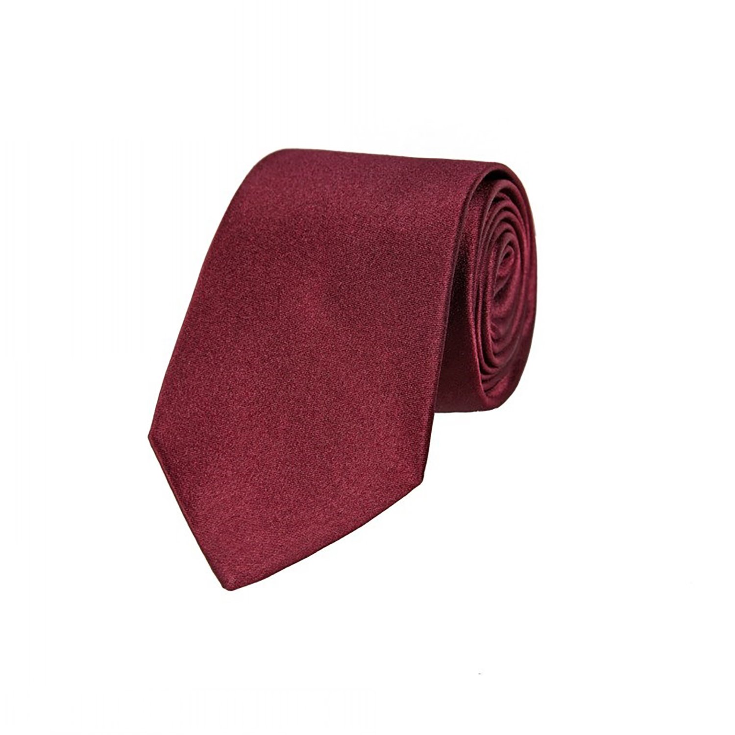 Solid Color Tie Mens Necktie for Business and Wedding and silk tie - Image 2