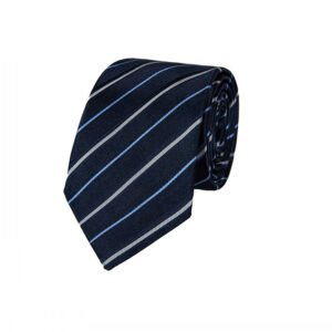 Men 3.4" Mens Necktie Formal Business Silk Slim Tie Woven Jacquard Thin Tie Wedding Party - Image 3