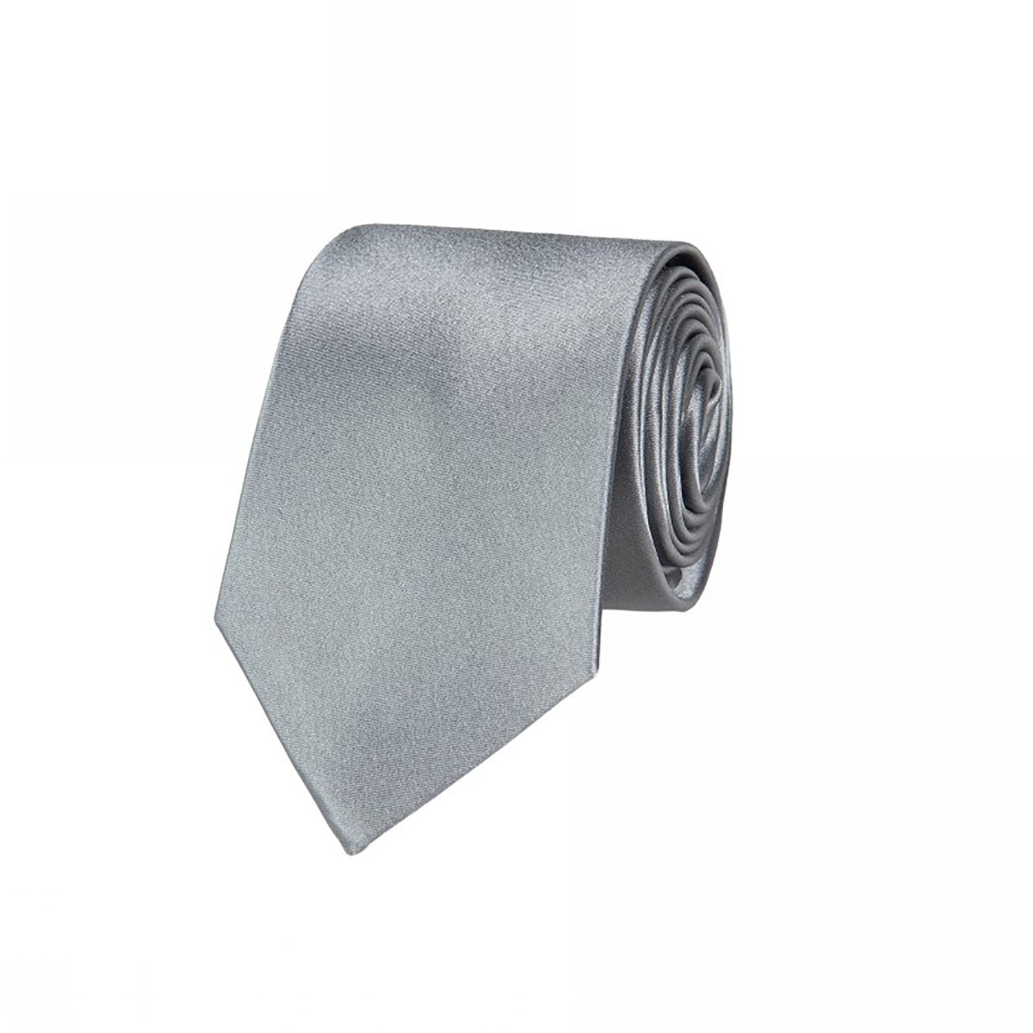 Solid Color Tie Mens Necktie for Business and Wedding and silk tie - Image 3