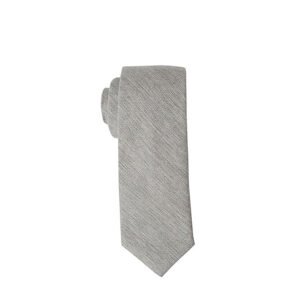 Mens Necktie Solid Color Tie for Business and Wedding and cotton tie - Image 2
