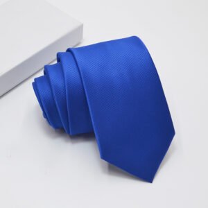 Mens Necktie Solid Color Tie for Business and Wedding - Image 12