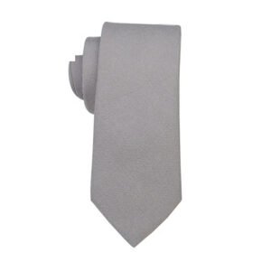 Mens Necktie Solid Color Tie for Business and Wedding and cotton tie - Image 3