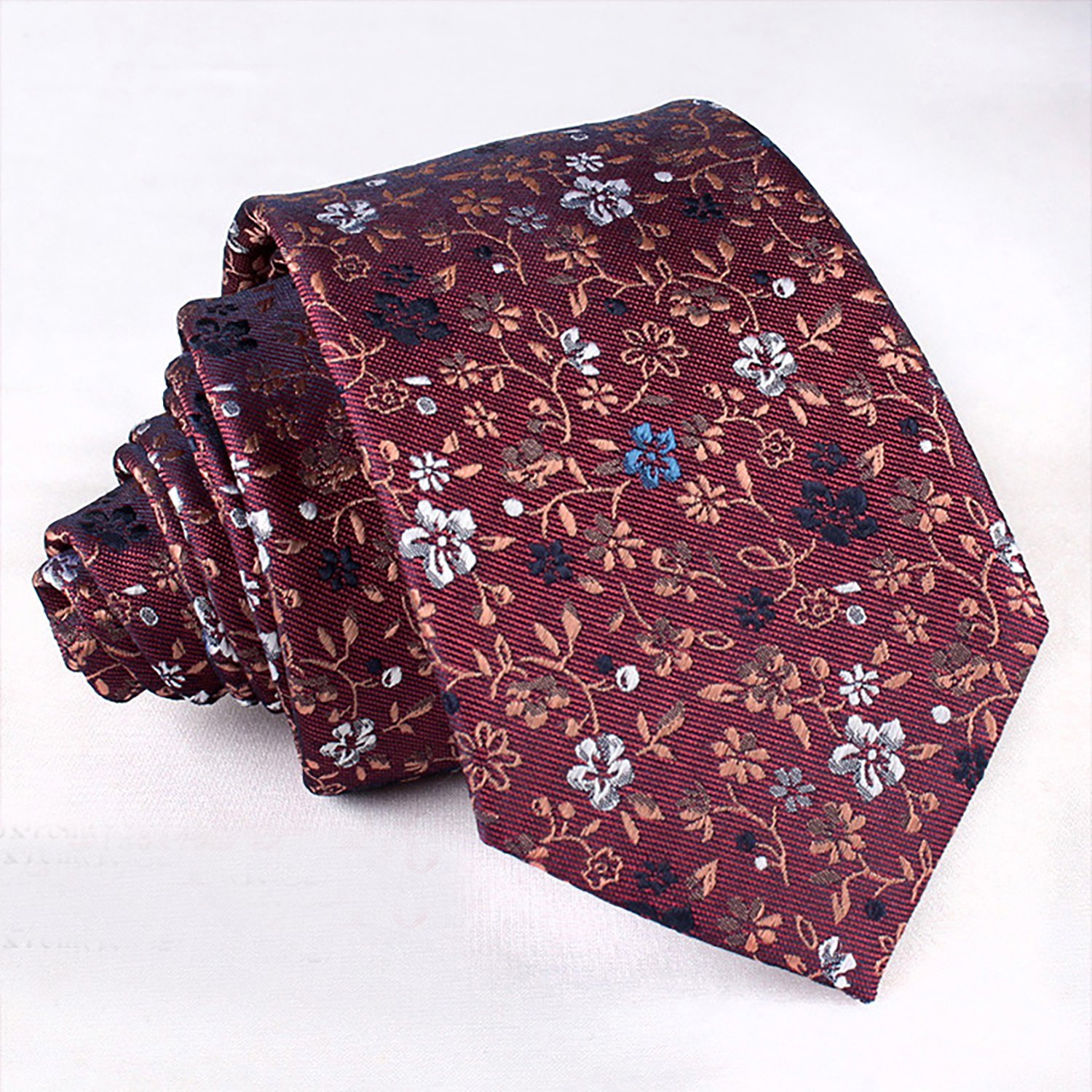 Mens Necktie floral Tie for Business and Wedding - Image 13