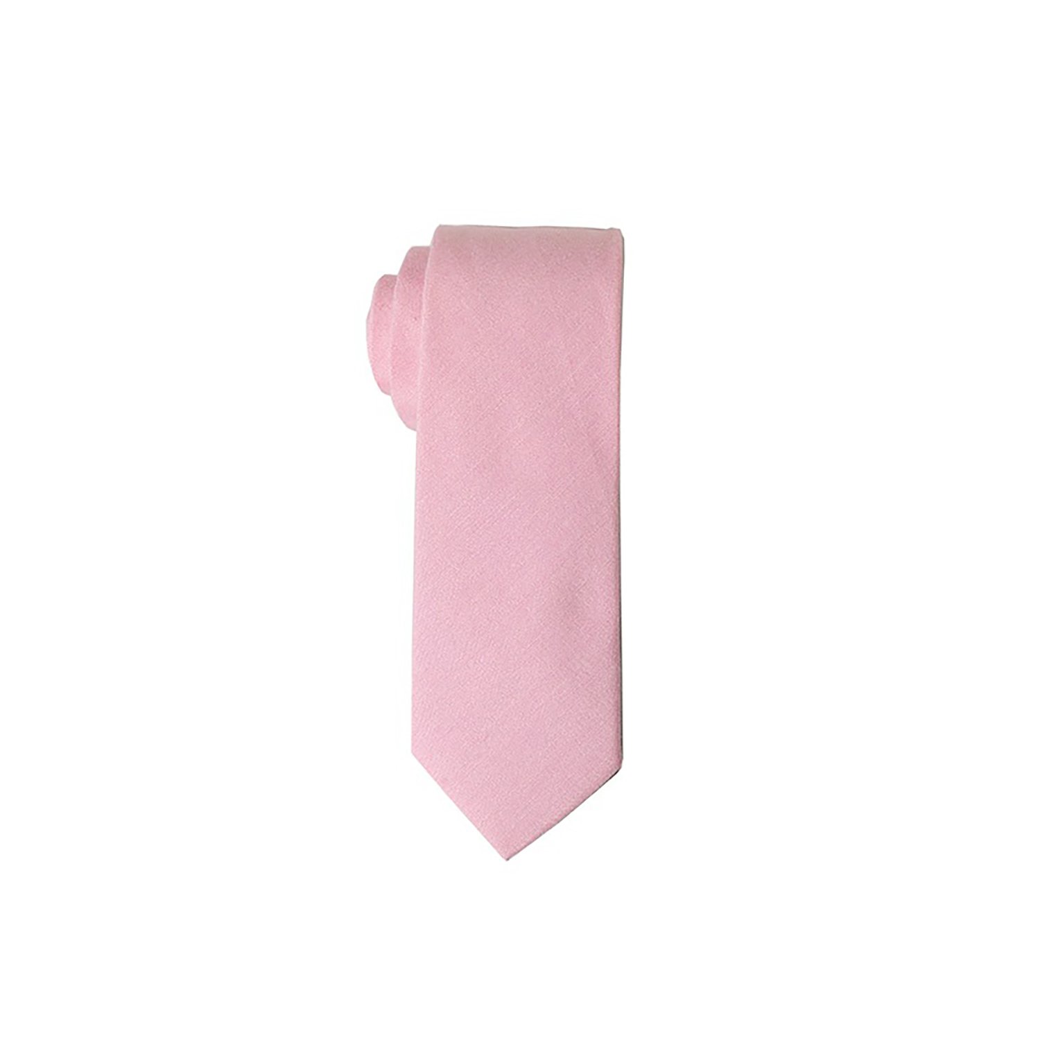 Mens Necktie Solid Color Tie for Business and Wedding and cotton tie - Image 12