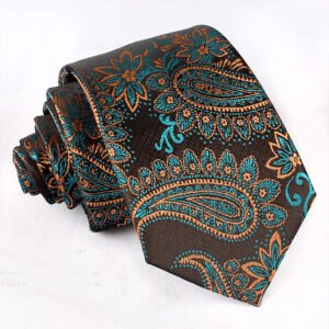 Mens Necktie floral Tie for Business and Wedding - Image 10
