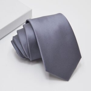 Mens Necktie Solid Color Tie for Business and Wedding - Image 10
