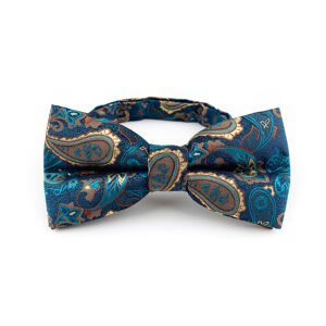 Men's Bow Ties floral Color Pre-Tied  Satin Formal Tuxedo Bowtie Adjustable Neck Bowtie for Men Wedding Party - Image 30
