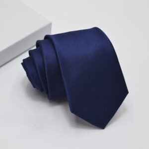 Mens Necktie Solid Color Tie for Business and Wedding - Image 7