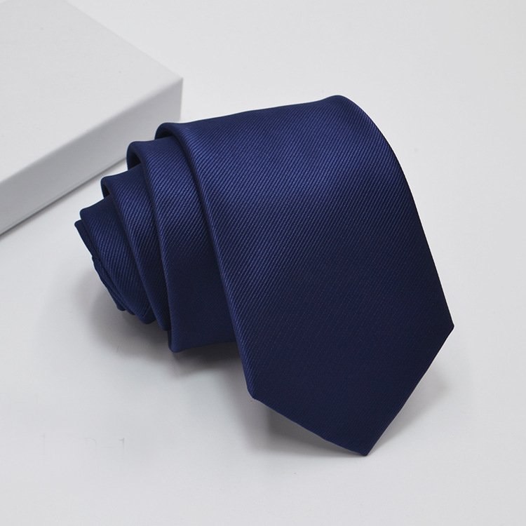 Mens Necktie Solid Color Tie for Business and Wedding - Image 8