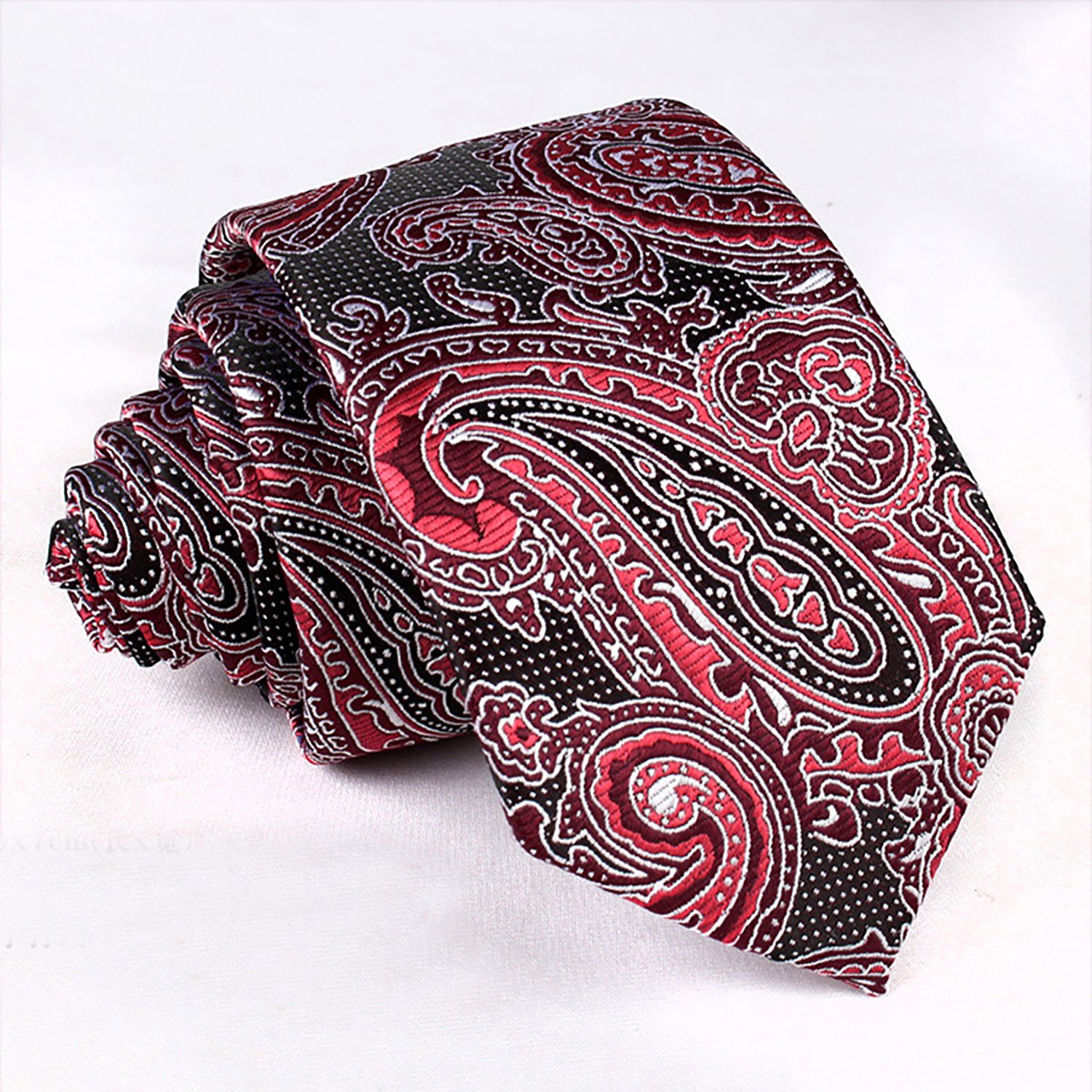 Mens Necktie floral Tie for Business and Wedding - Image 8